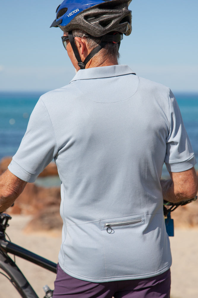 Connal Kit Mens Cycling Polo Shirt back