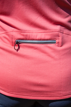Connal Kit Womens Wool Cycling Polo Shirt Back Pocket